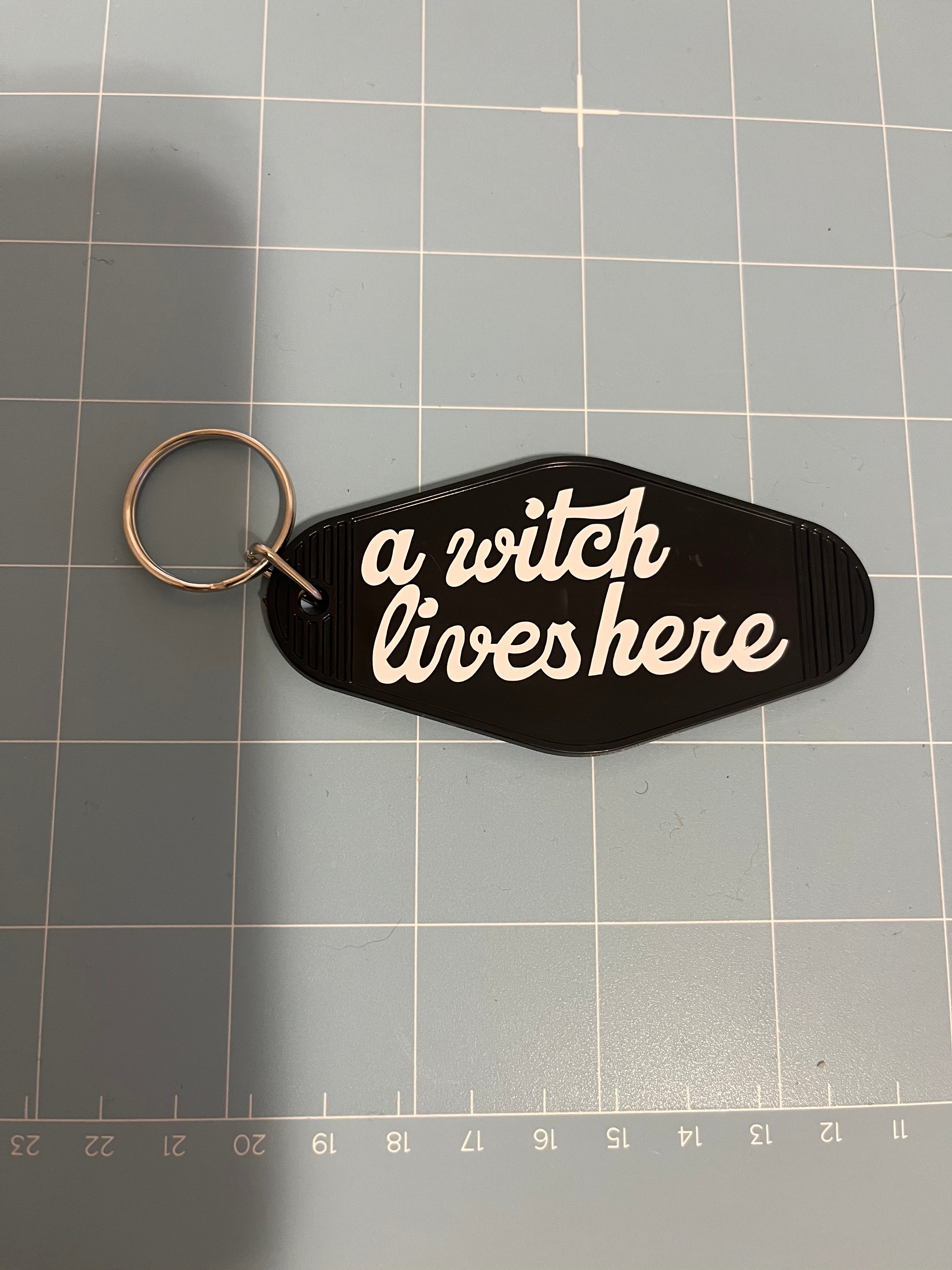 A witch lives here