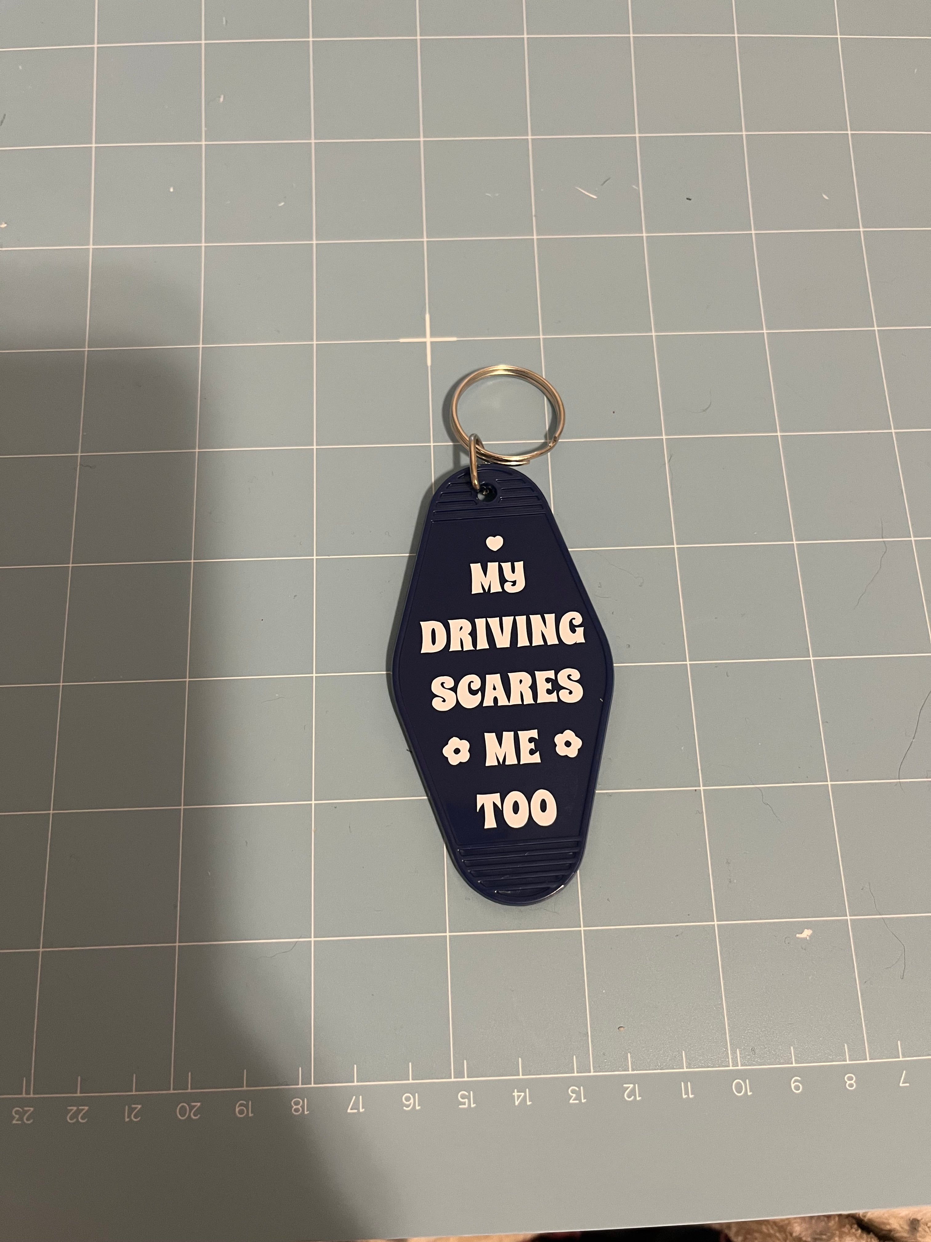 My driving scares me too